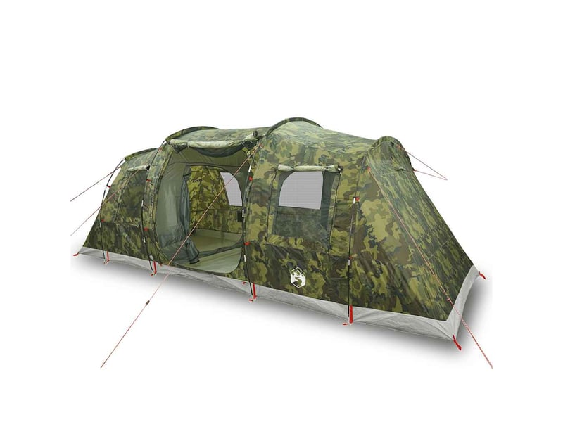  Tente de camping, tente tunnel 4 personnes camouflage imperméable  - Conforama A