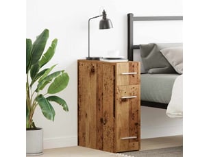 Meuble de rangement, armoire de pharmacie 20 x 45,5 x 60 cm bois d'ingénierie shl3198