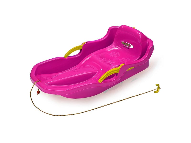  Snowplay bob comfort 80cm rose avec freins 460541 - Conforama B