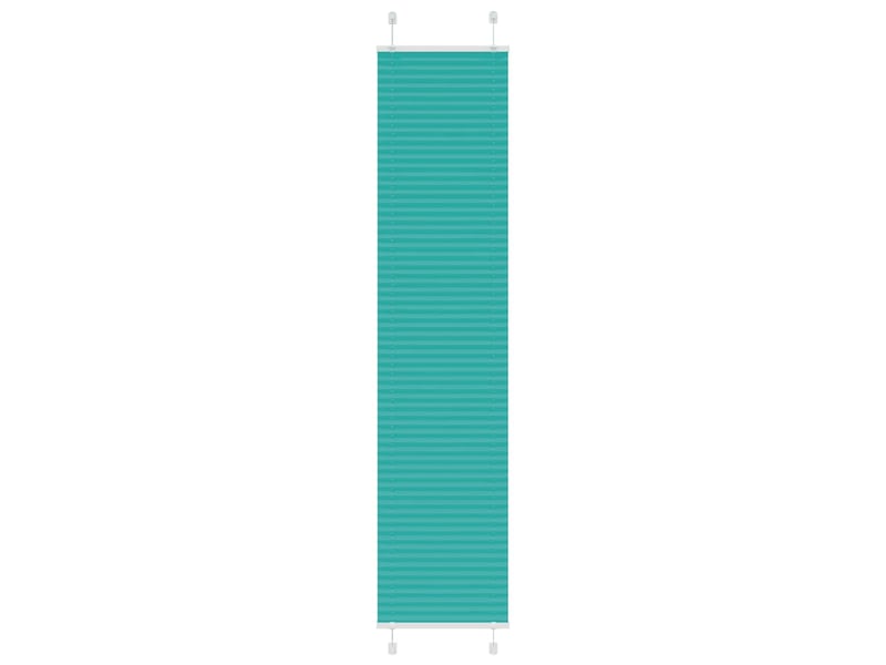 Store plissé, store de fenêtre vert pétrole 50x200 cm largeur du tissu 49,4 cm cf47090 - Conforama B