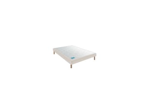 Sommier tapissier 2x80x190 cm <strong>MERINOS</strong> <strong>7752890</strong> épaisseur 14 cm 12 latte(s) vendu avec sommier,sans matelas