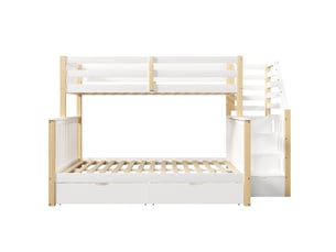 Lit superposé 140x200 cm <strong>ZOVIRA</strong> <strong></strong> coloris bicolore