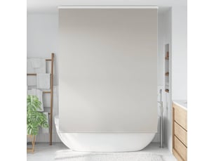 Store enrouleur de douche, store à rouleau avec cassette largeur du tissu 146 cm cf45112