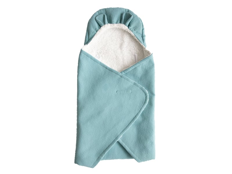  Couverture doublée spéciale poussette 80 cmouverte 120x120 cm  - Conforama A