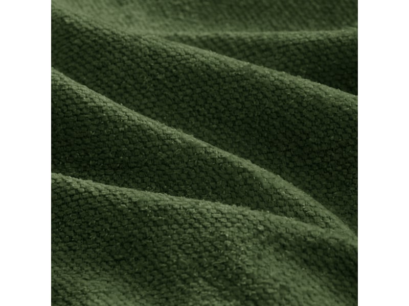 Canapé 4 places droit en tissu vert, largeur 320 cm, sans structure rigide W3325S00296 - Conforama W