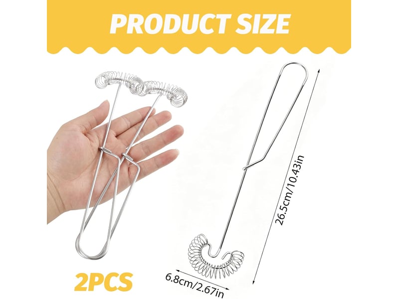  2 fouets spirale inox 304, mini fouet de cuisine pour sauces et œufs, petit fouet à main pour mousser et mélanger, fouet mousse lave-vaisselle CSTY-0010100TY - Conforama B