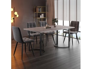 Ensemble table rectangulaire  4 chaise(s)  <strong>MODENUIT </strong> <strong></strong> 
