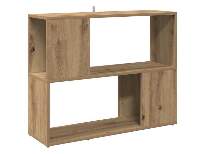  Bibliothèque chêne artisanal 80x24x63 cm  - Conforama A