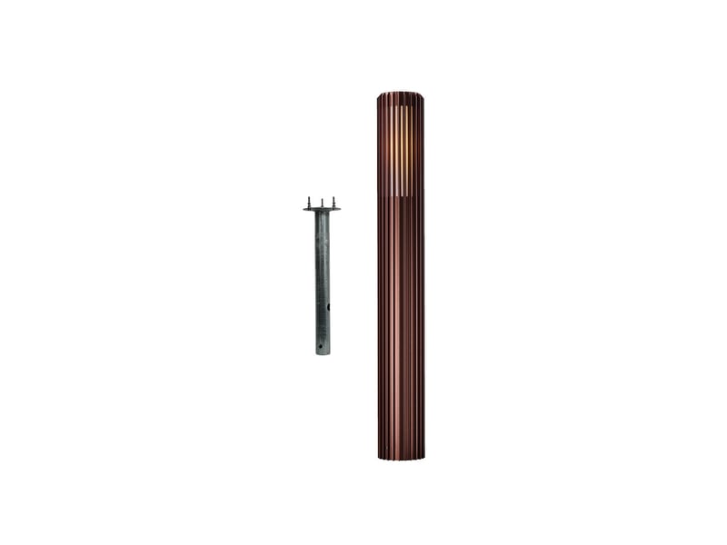  Potelet luminaire aludra 95 aluminium seaside marron metallise h. 95,4 ip44 nordlux-extérieur 2118038261 - Conforama C