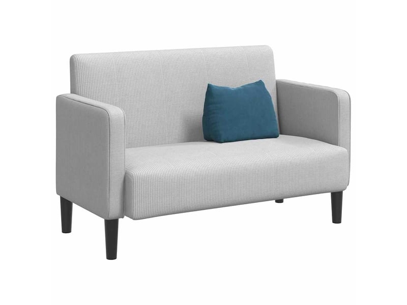  Coussin de dos, coussin de dossier bleu 45 x 20 x 35 cm tissu en velours côtelé cf54524  - Conforama C