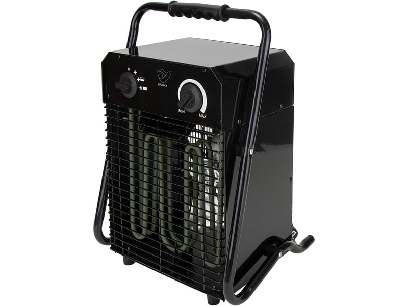  Voltman-chauffage soufflant professionnel 1500-3000w acier inoxydable - voltman  - Conforama C