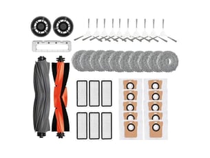 For l20 ultra robot vacuum accessories rubber mop cloths hepa filters dust bag spare parts