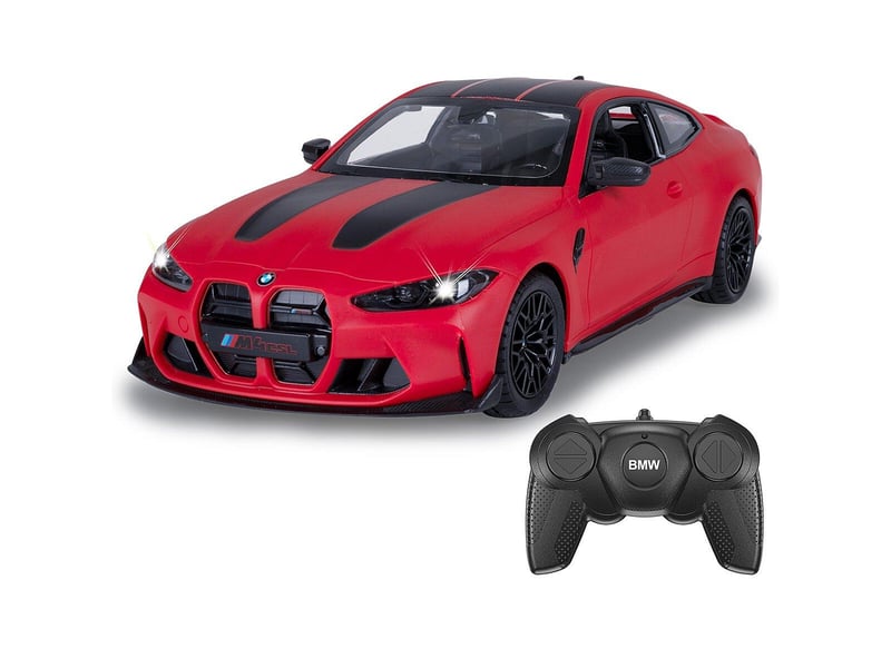  Voiture télécommandée bmw m4 csl 1:16 rouge 2,4ghz 402270 - Conforama D