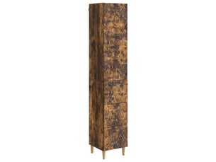 Armoire <strong></strong> <strong></strong> coloris bois clair largeur 33 cm