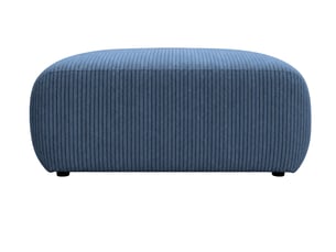 Pouf / repose pied <strong>CASANOVA</strong> <strong></strong> bleu