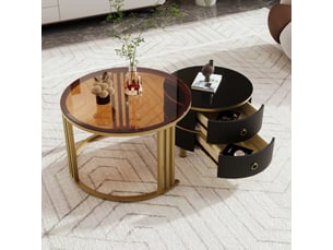 Table basse coloris multicolore <strong></strong> <strong></strong>