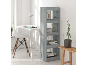 Bibliotheque coloris  gris  <strong></strong> <strong></strong> - 40 cm x 135 cm