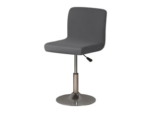Housse de tabouret de bar colouris gris lot de 4, 51 x 46 cm