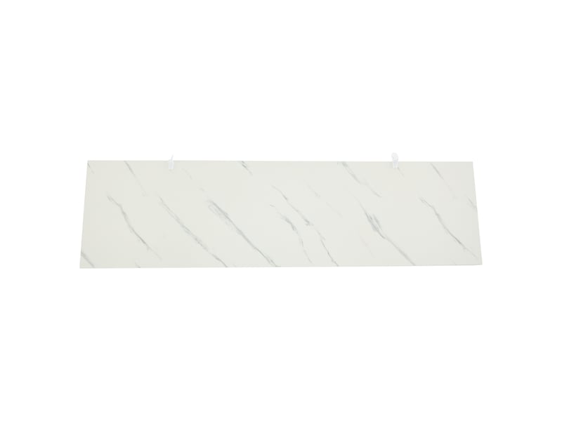  Buffet blanc 140x38x70 cm, meuble rangement cuisine 3 portes, capacité charge max 45 kg, idéal salon entrée bureau  - Conforama R