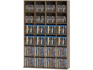 Bibliotheque coloris marron <strong>PANGIVO</strong> <strong></strong> - 89 cm x 130.5 cm
