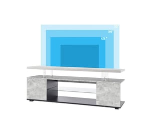 Meuble tv coloris gris 40 cm <strong>TCQPZ</strong> <strong></strong>