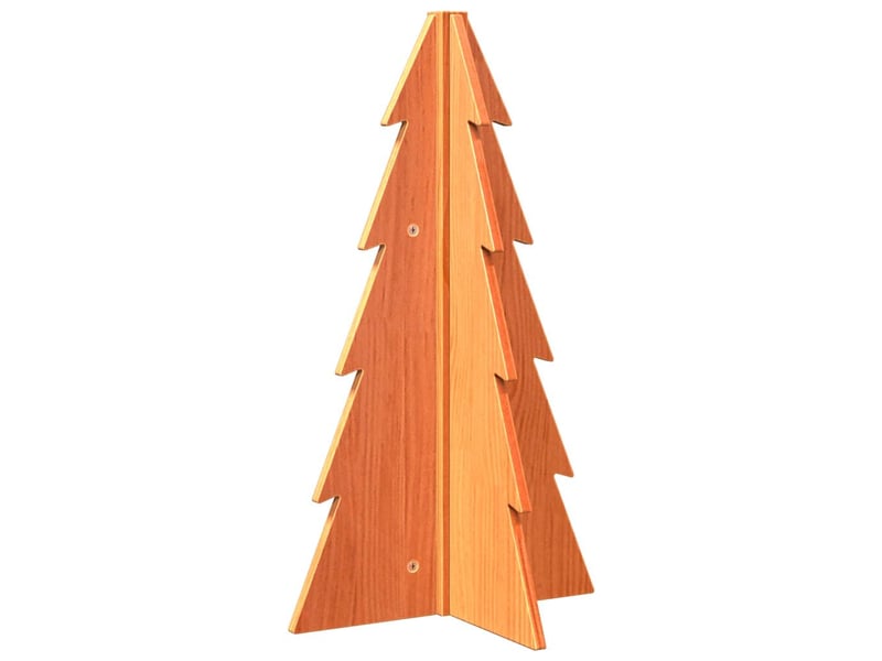  Sapin de noël - arbre de noël en bois pour décoration 69,5cm bois de pin massif  - Conforama E