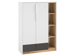 Buffet 2 porte(s)  0 tiroir(s) SELSEY Torino - 100.9 cm coloris blanc 