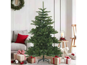 Sapin de noël artificiel, arbre de noël à branches articulées vert 150 cm shl8260