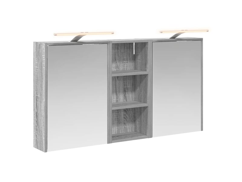  Ensemble de meubles de salle de bain 3 pcs 116x16x62.5 cm shl9059  - Conforama A