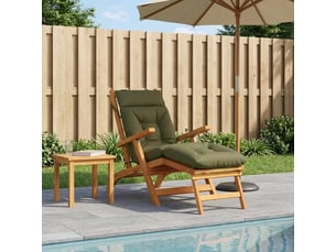 Coussin de transat, coussin pour bain de soleil vianen 100 % polyester vert olive cf56374