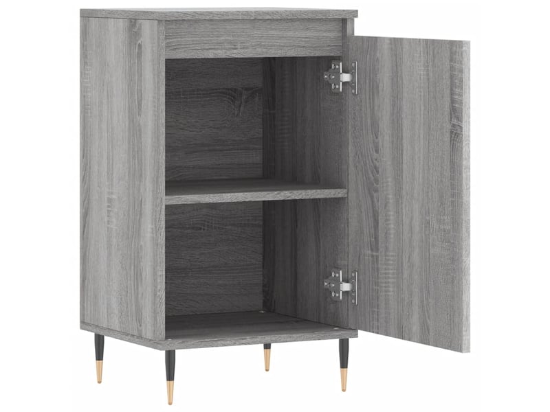  Buffet - bahut - meuble de rangement sonoma gris 40x35x70 cm bois d'ingénierie  - Conforama D