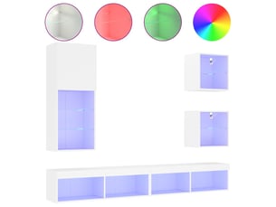 Meuble tv coloris blanc  <strong></strong>  <strong></strong>