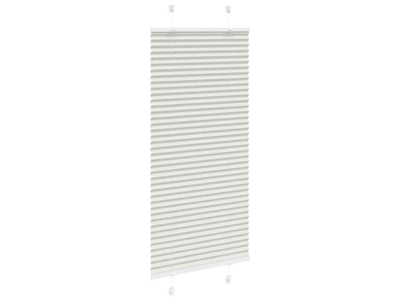 Store plissé, store de fenêtre gris clair 65x100 cm largeur du tissu 64,4 cm cf46897  - Conforama C