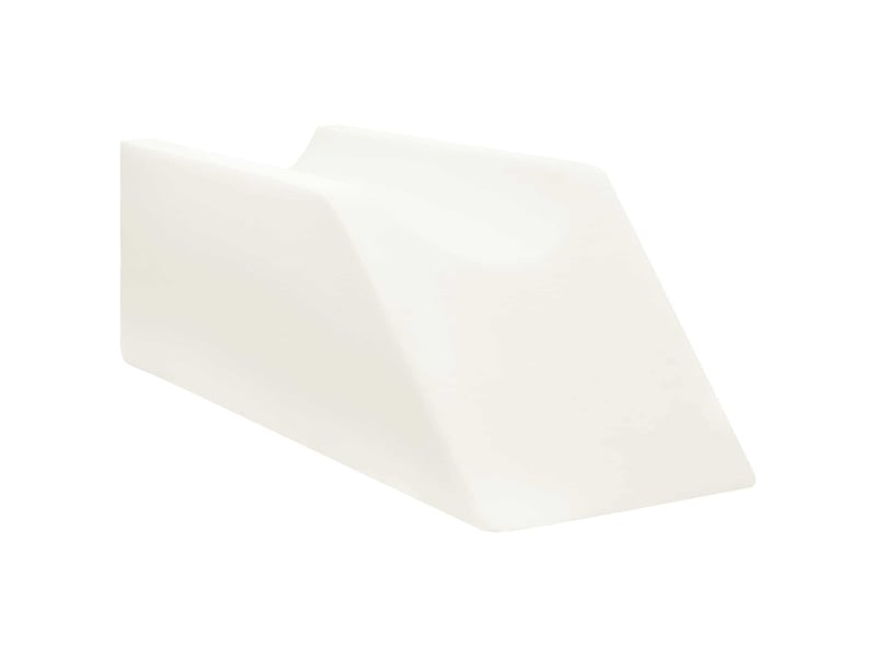  Coussin pour les jambes, oreiller 68 x 25 x 21,5 cm ferme mousse pu gris cf56584  - Conforama C