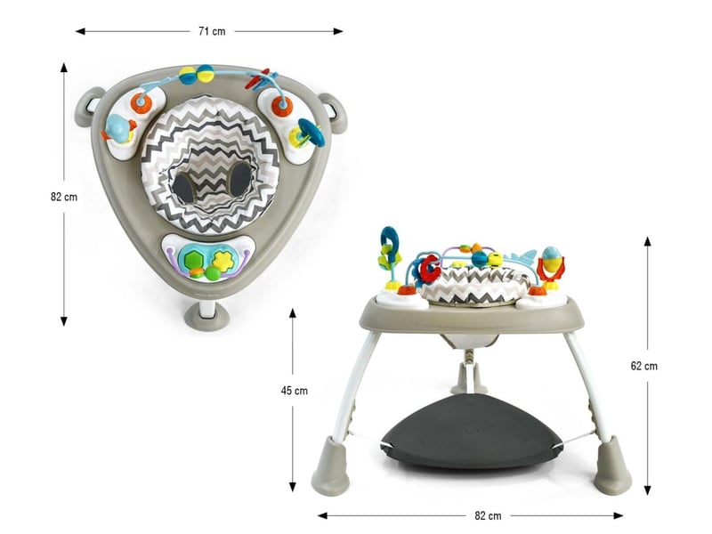  Porteur d'activités bounzee gris 5907090700863 - Conforama C