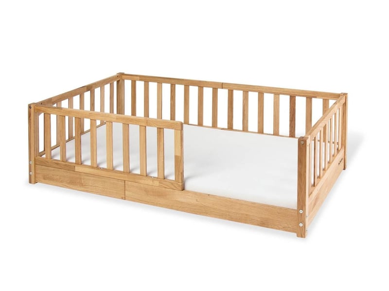  Lit au sol eik 70 x 140 cm - huilé pinolino A114105BT - Conforama A
