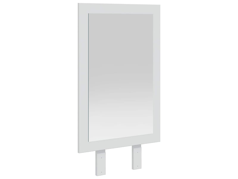  Miroir fauske blanc 43 x 3,5 x 77 cm rectangulaire cf62794  - Conforama A