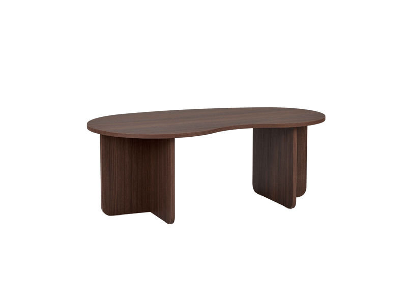  Table basse avec plateau organique l110 cm - moss  - Conforama A