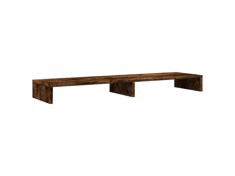  Support de moniteur table meuble bureau 100 x 27 x 10 cm bois d'ingénierie marron 02_0044832  - Conforama D