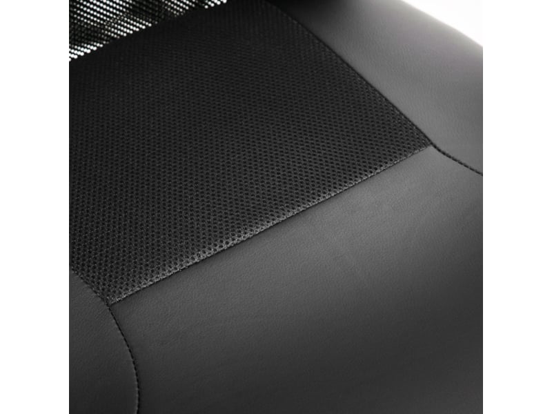  Chaise de bureau ergonomique inclinable, accoudoirs, réglable en hauteur, noire, 120 kg  - Conforama E