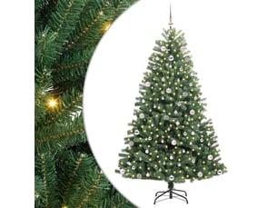 Sapin de noël - arbre de noël artificiel à branches articulées vert 240 cm