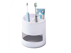Supports de brosse à dents,support de brosse à dents avec drainage amovible pour salle de bain,cuisine,comptoir de rangement