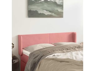 Tete de lit A poser largeur 147 cm   rose