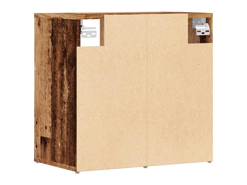  Meuble à chaussure, armoire à chaussures vieux bois 52x30x50 cm  - Conforama E