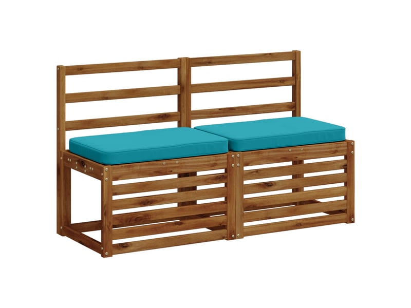 Coussin de banc, coussin d'assise, coussin pour chaisecanapé 1 pièce vught 100 % polyester turquoise cf52329 - Conforama C