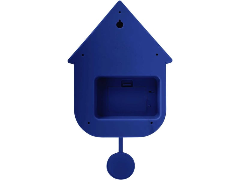  Horloge murale moderne cuckoo bleu cobalt  - Conforama C