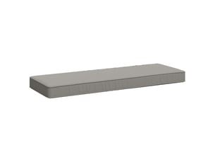 Coussin de banc, coussin d'assise, coussin pour chaisecanapé 1 pièce vught 100 % polyester gris cf51891