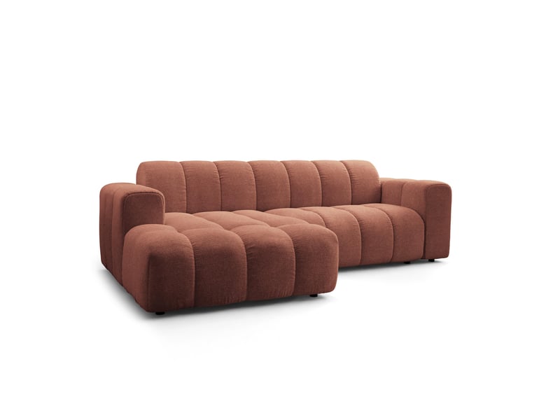  Canapé d'angle tisi, tkanina strukturalna ceglasty  - Conforama A