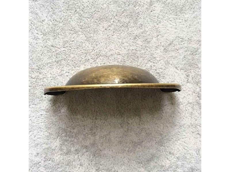  Jeu de 12 poignées vintage en métal bronze ancien, poignées pour meubles et tiroirs de 8,2 cm avec vis  - Conforama C