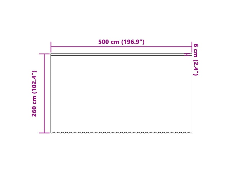  Rideau en dentelle, rideau ajouré, voilage blanc 260 x 500 cm polyester cf43769  - Conforama E